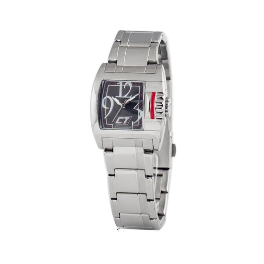 Montre Chronotech en acier inoxydable argenté