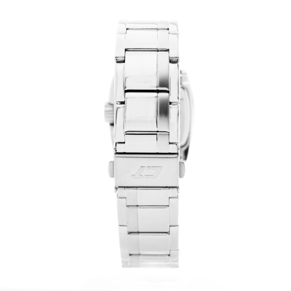 Montre Chronotech en acier inoxydable argenté