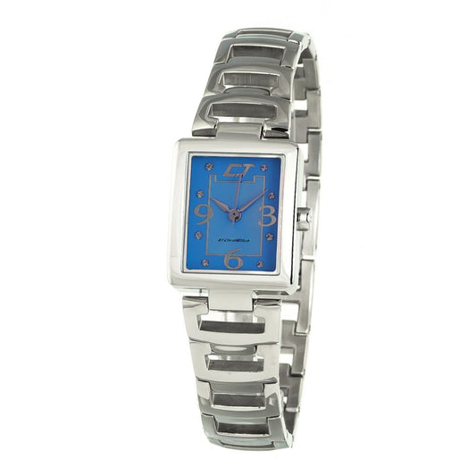 Montre Chronotech en acier inoxydable argenté