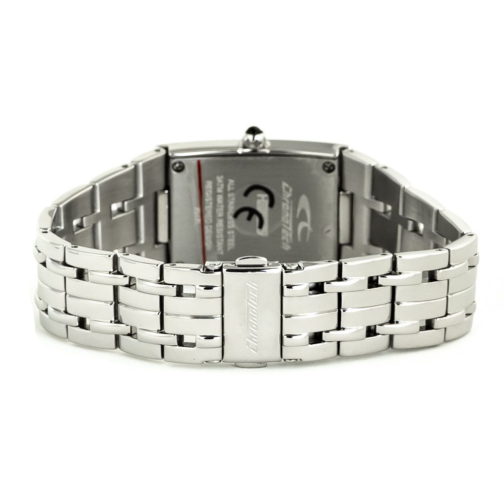 Montre Chronotech en acier inoxydable argenté