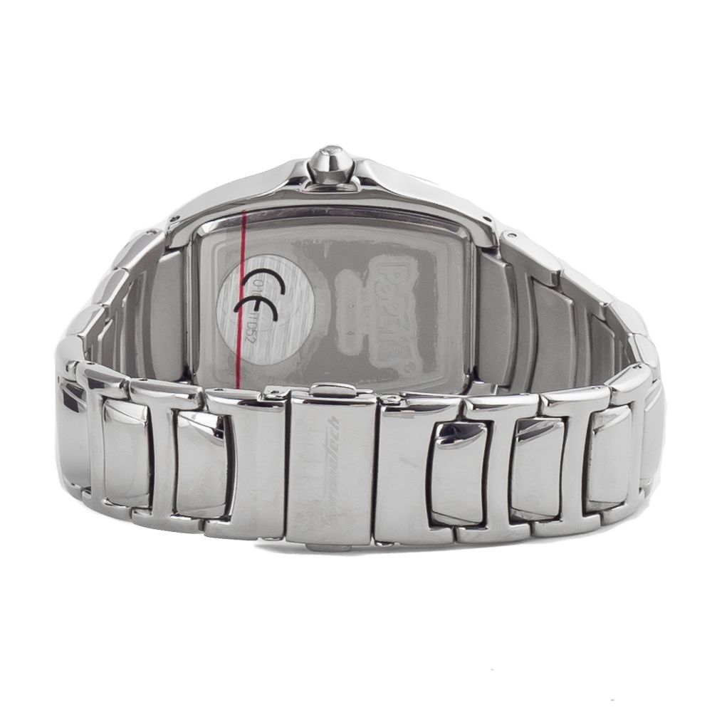 Montre Chronotech en acier inoxydable argenté