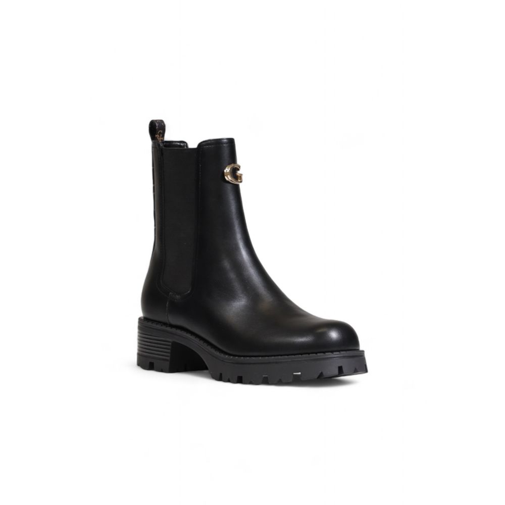 Guess – Knöchelstiefel aus Polyethylen in Schwarz