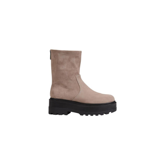 Calvin Klein Jeans Beige Recycled Polyester Ankle