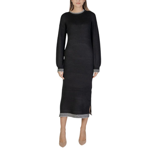 Vêtements Vila Midi en polyester noir