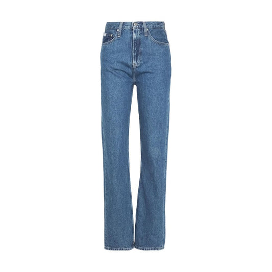 Jean Calvin Klein Jeans coupe décontractée en coton bleu clair