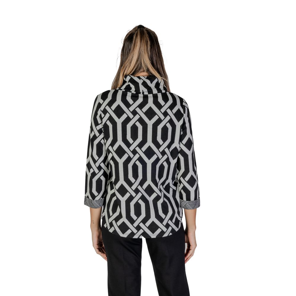 Street One Schwarzer Polyesterpullover
