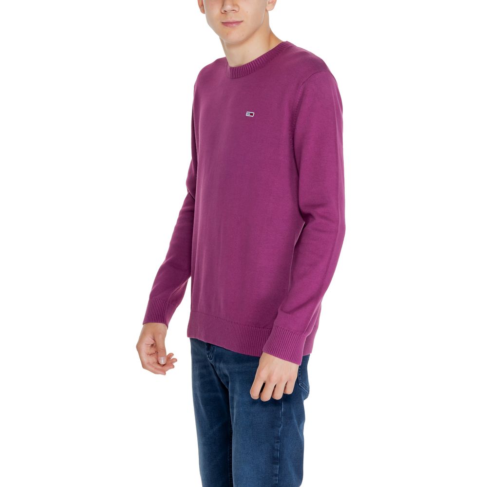 Tommy Hilfiger Jeans Purple Organic Cotton Sweatshirt