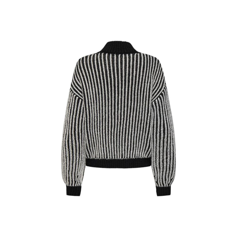 Pull en polyester noir Jacqueline De Yong