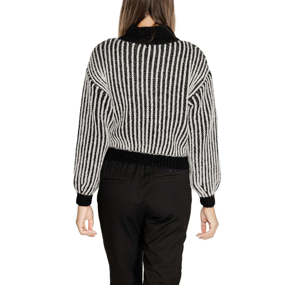 Pull en polyester noir Jacqueline De Yong