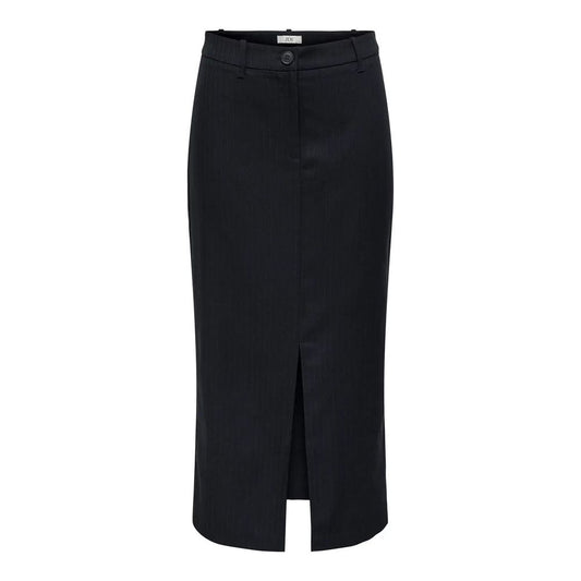 Jacqueline De Yong Gris Polyester Long