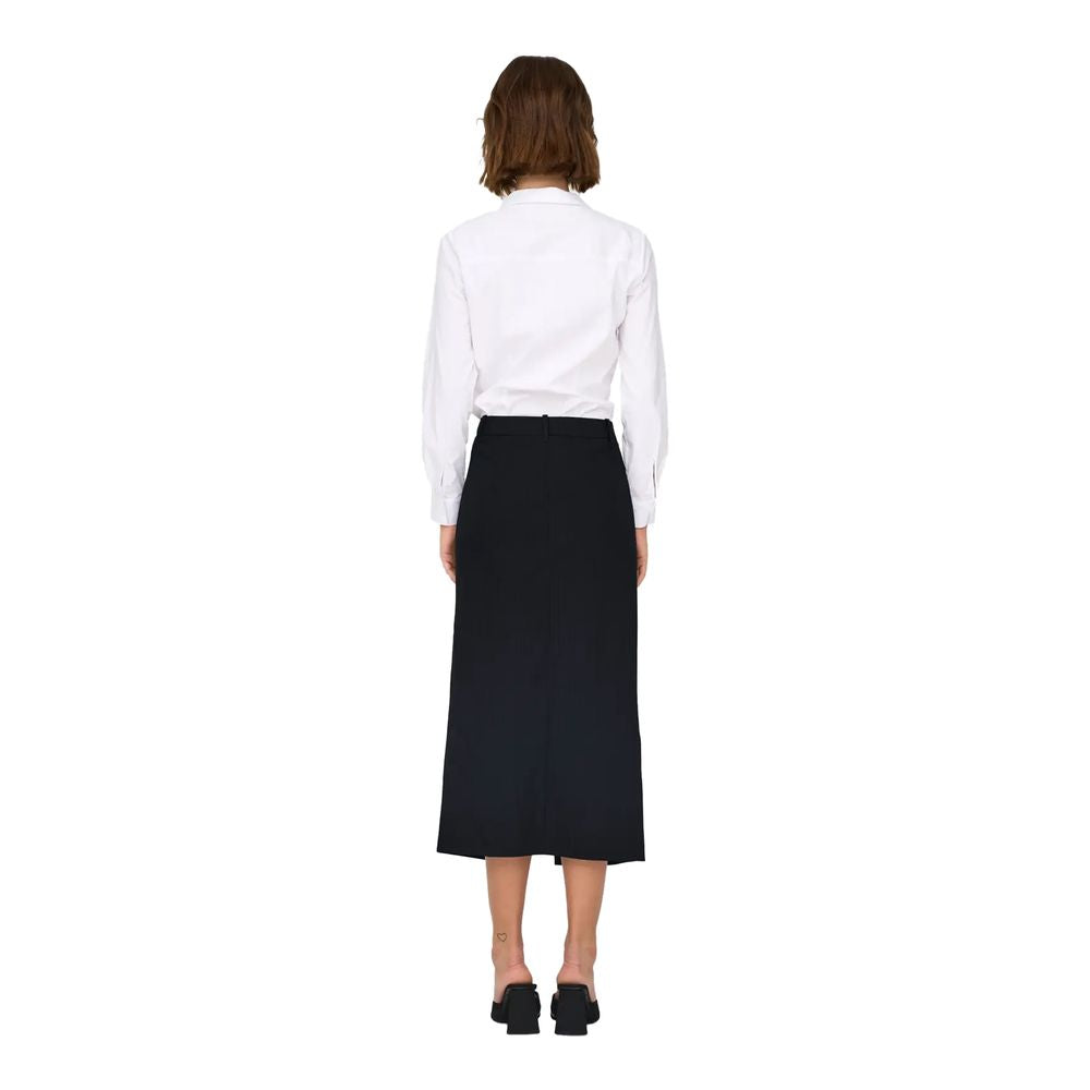 Jacqueline De Yong Gris Polyester Long
