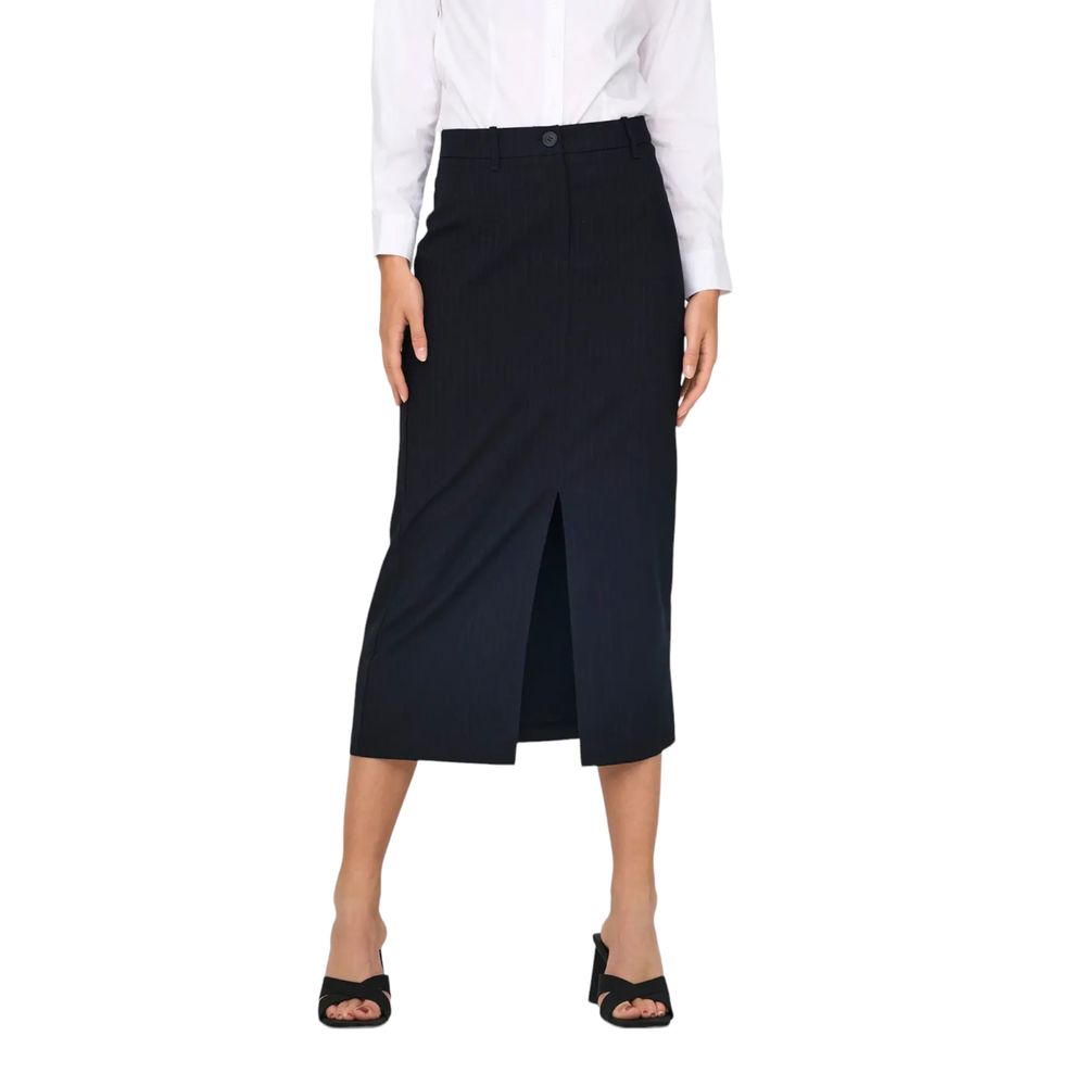 Jacqueline De Yong Gris Polyester Long