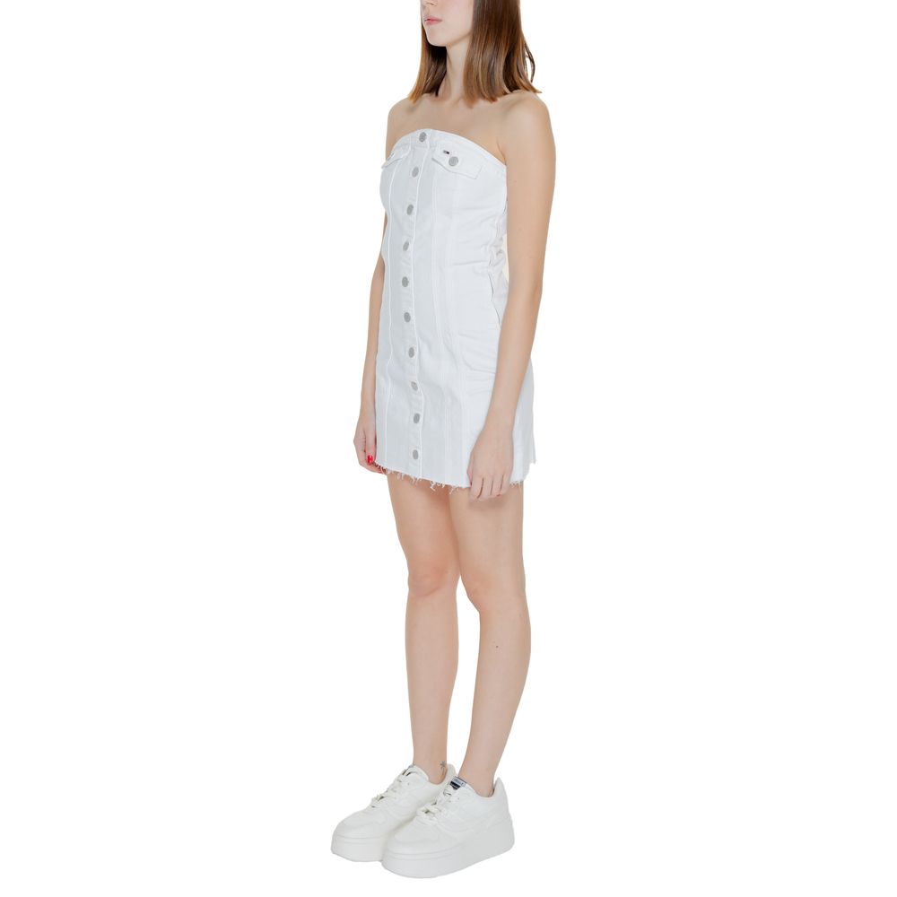 Short Tommy Hilfiger Jeans en coton recyclé blanc