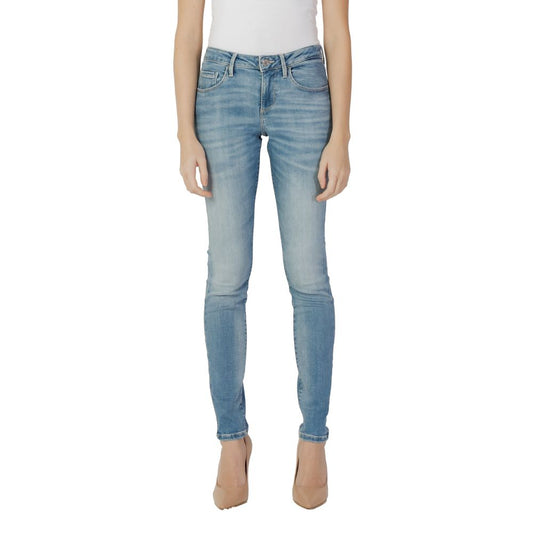 Guess – Blaue Skinny-Jeans aus Baumwolle