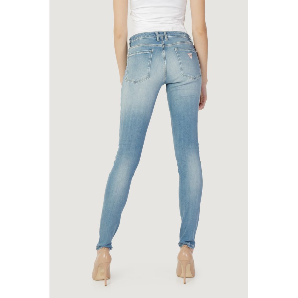 Guess – Blaue Skinny-Jeans aus Baumwolle