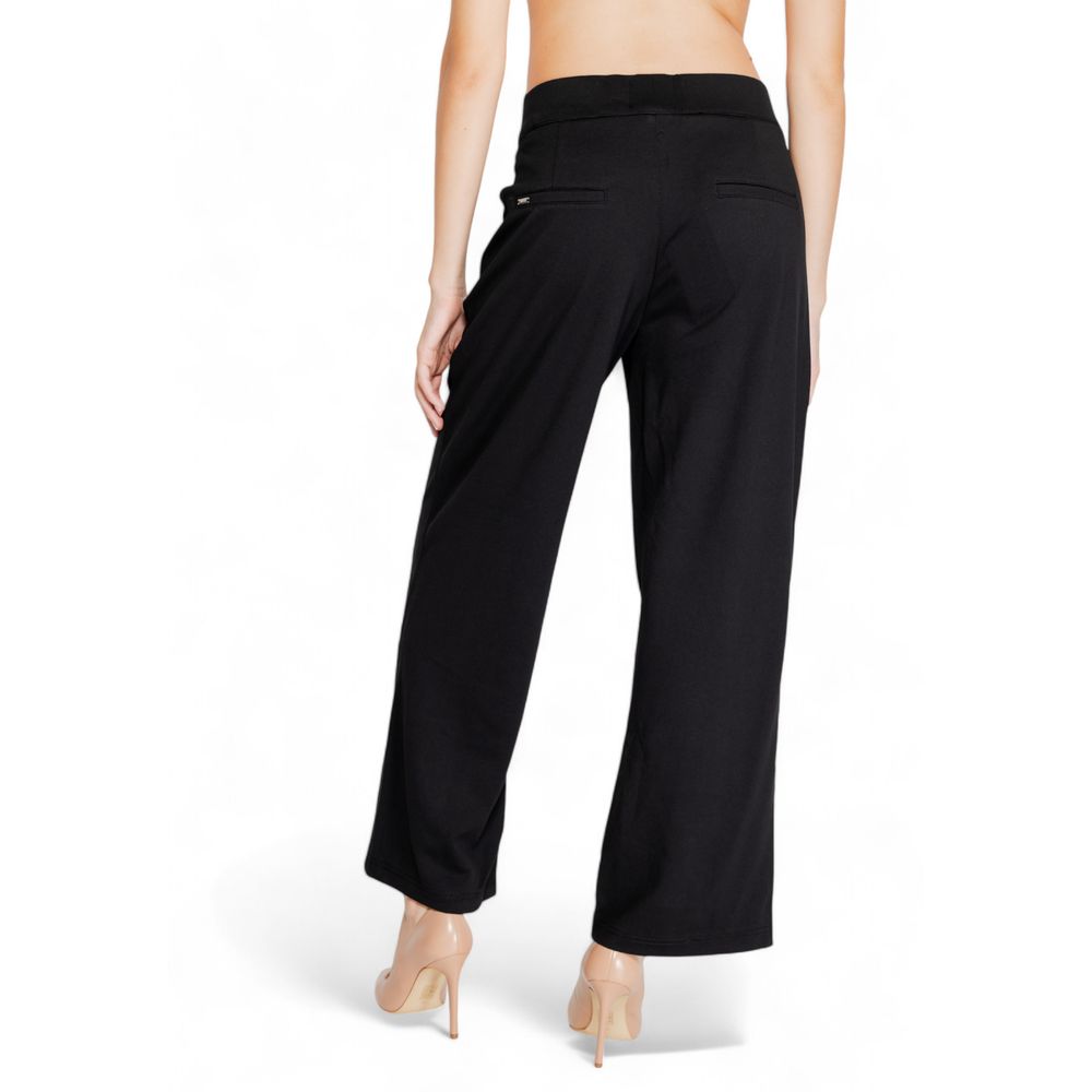 Pantalon en viscose noir Street One