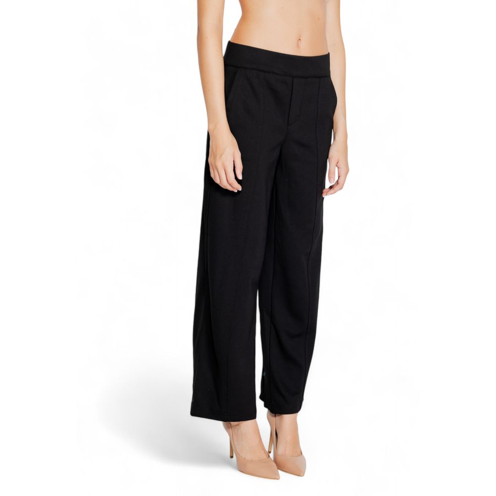 Pantalon en viscose noir Street One
