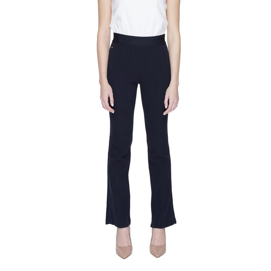 Pantalon en coton bleu Street One