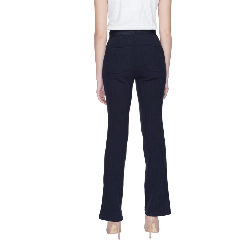 Pantalon en coton bleu Street One