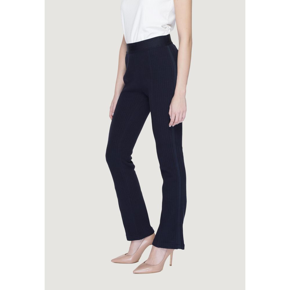 Pantalon en coton bleu Street One