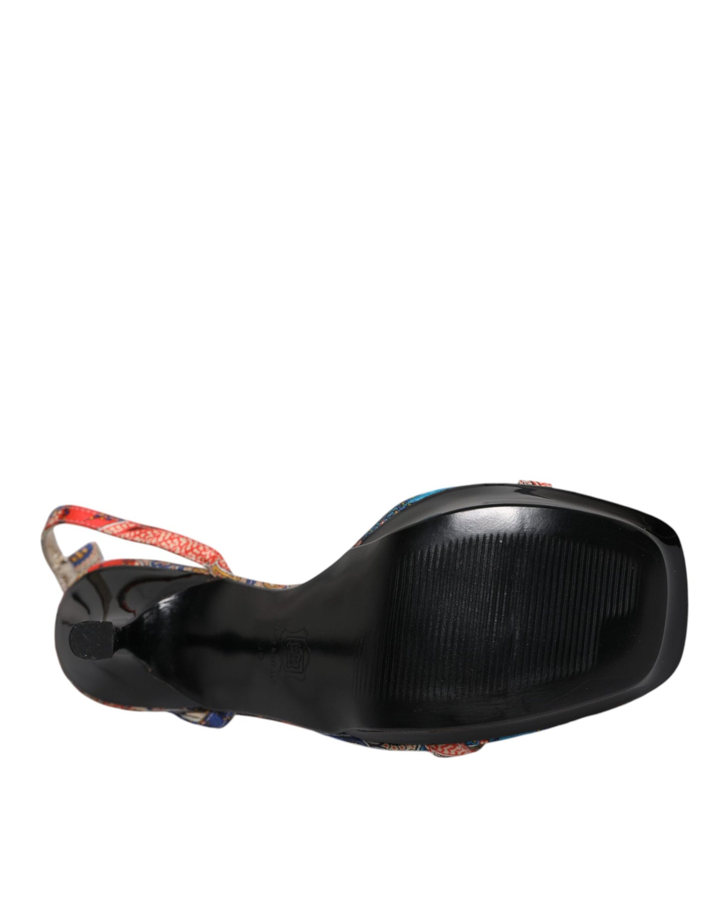 Sandales à talons hauts Dolce &amp; Gabbana à fleurs multicolores