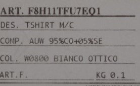 Dolce &amp; Gabbana Weißes Baumwoll-Seiden-T-Shirt