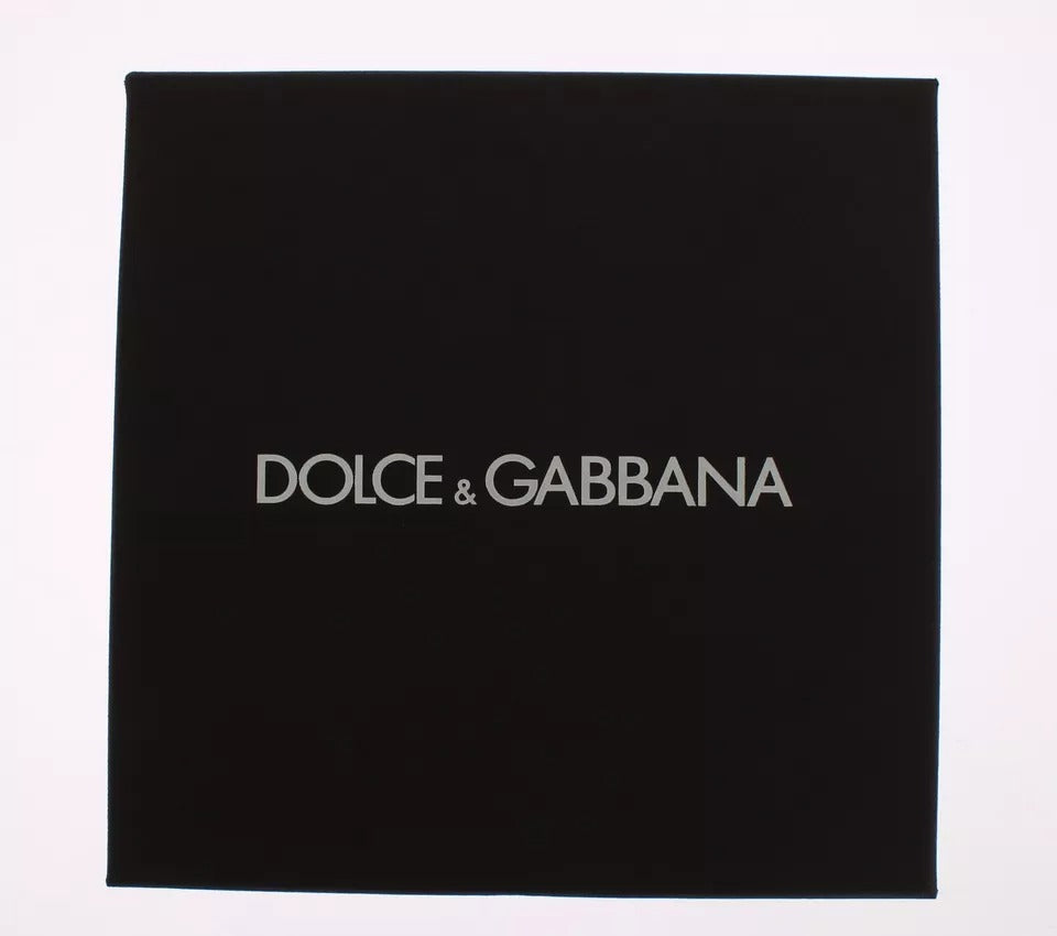 Tapis de souris en cuir vert Dolce &amp; Gabbana
