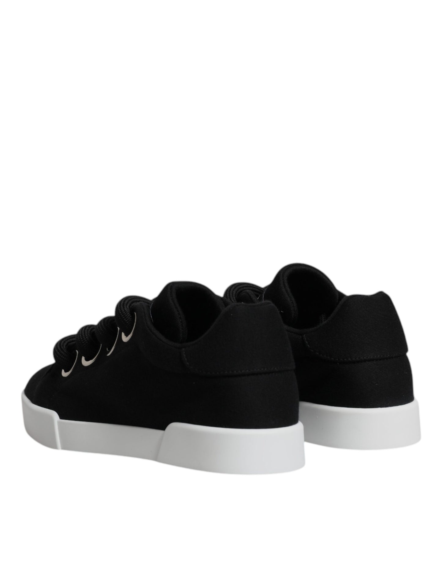 Baskets basses noires Dolce &amp; Gabbana Portofino