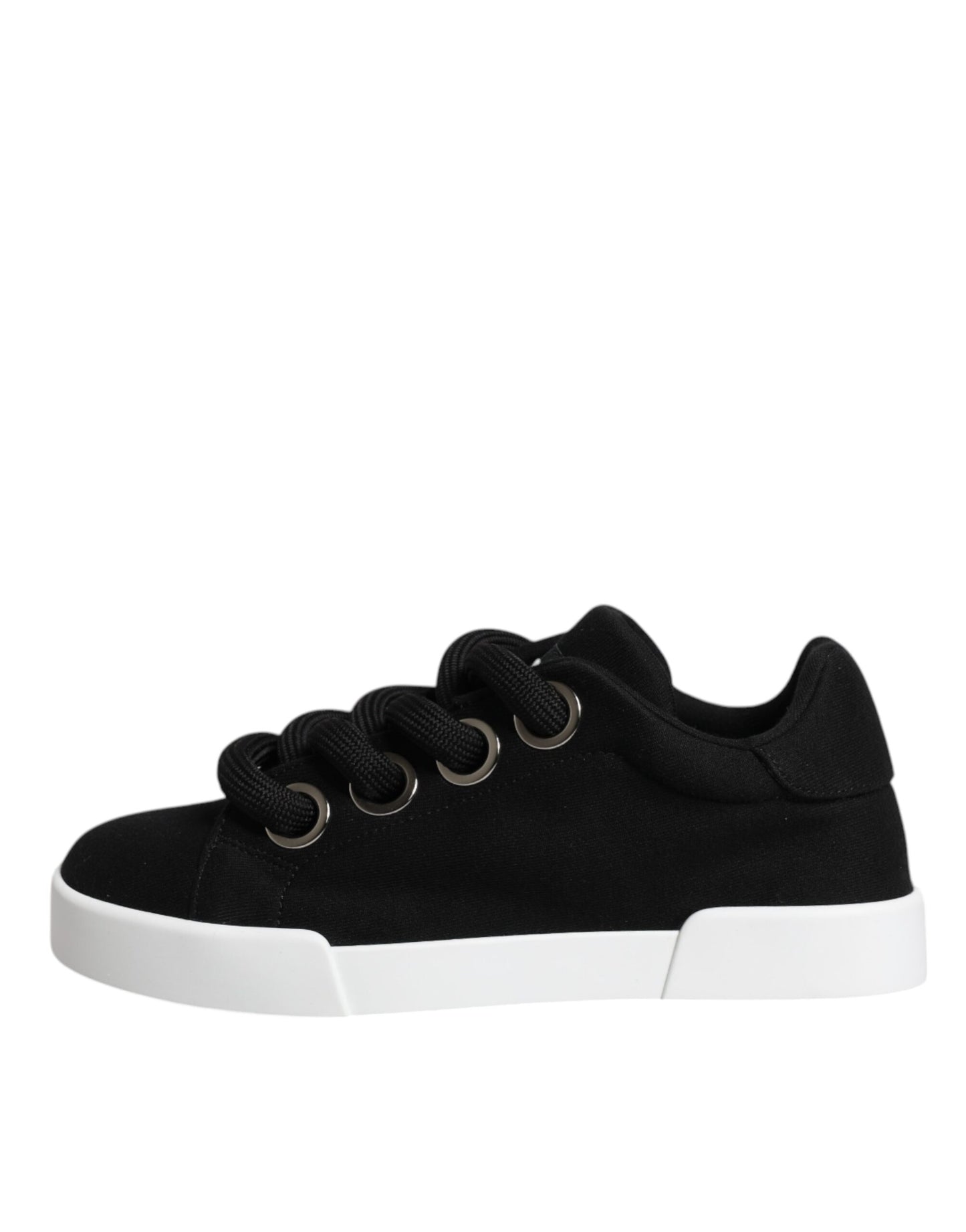Baskets basses noires Dolce &amp; Gabbana Portofino