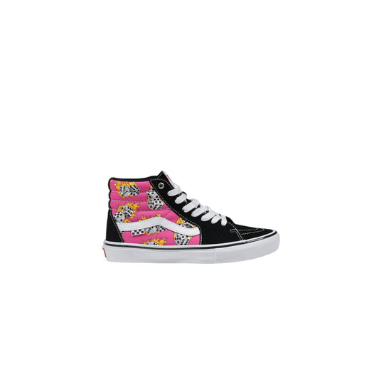 Baskets Vans en cuir suédé rose
