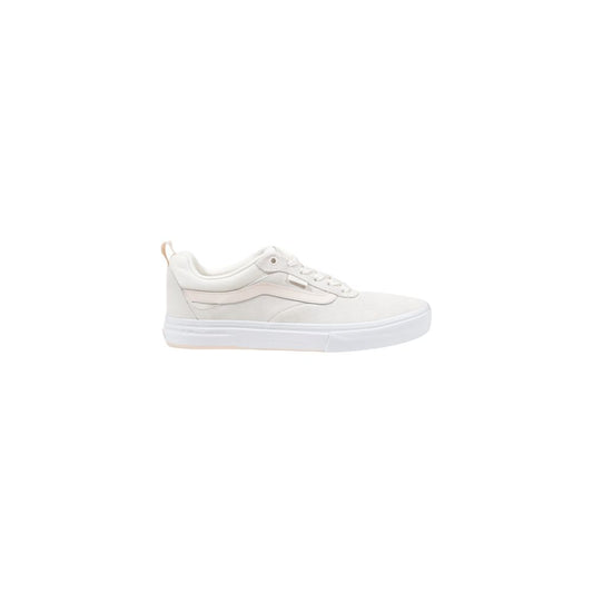 Baskets en cuir rose Vans