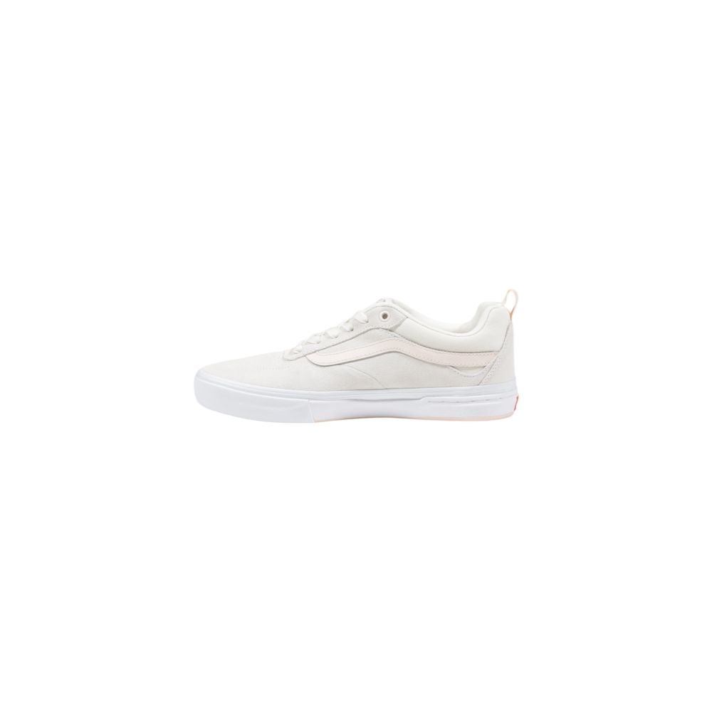Baskets en cuir rose Vans