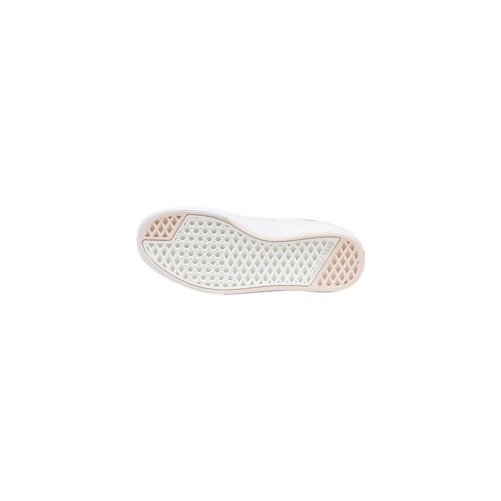 Baskets en cuir rose Vans