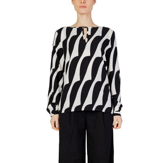Chemisier en viscose noir Street One