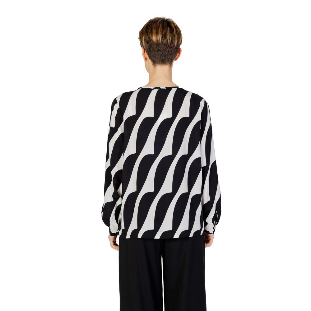 Chemisier en viscose noir Street One
