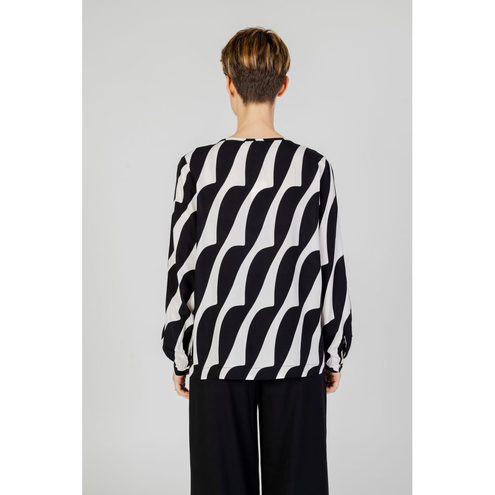 Chemisier en viscose noir Street One