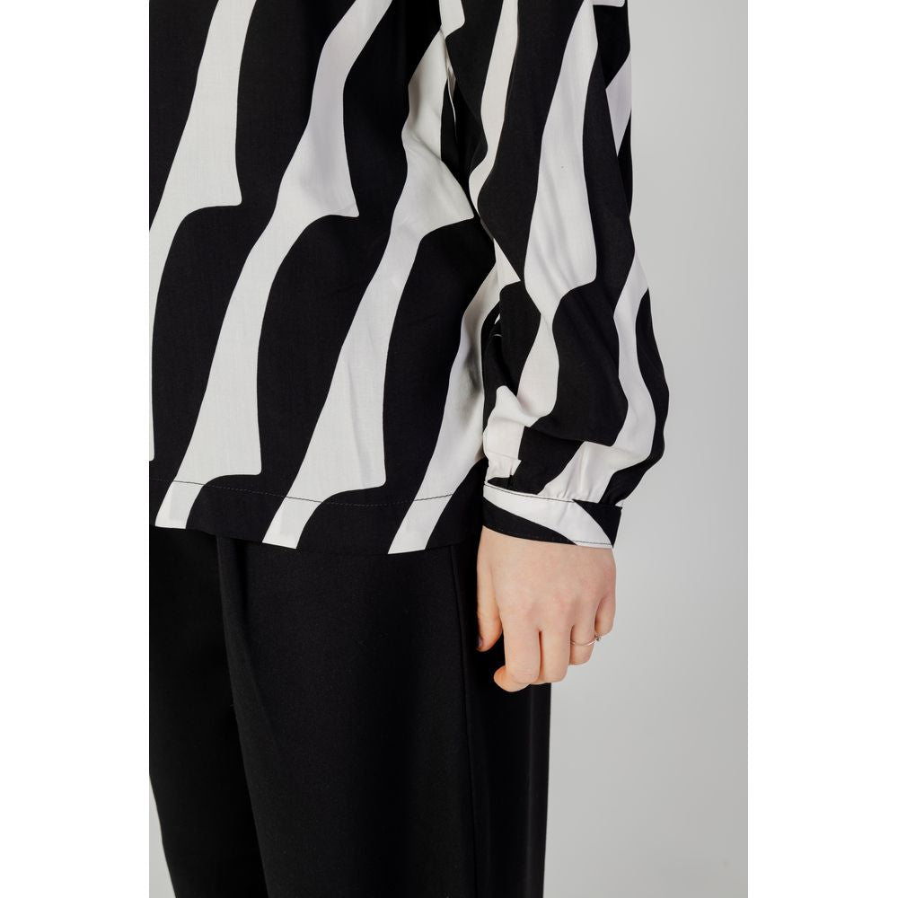 Chemisier en viscose noir Street One