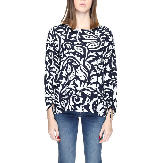 Chemisier en viscose bleu Street One