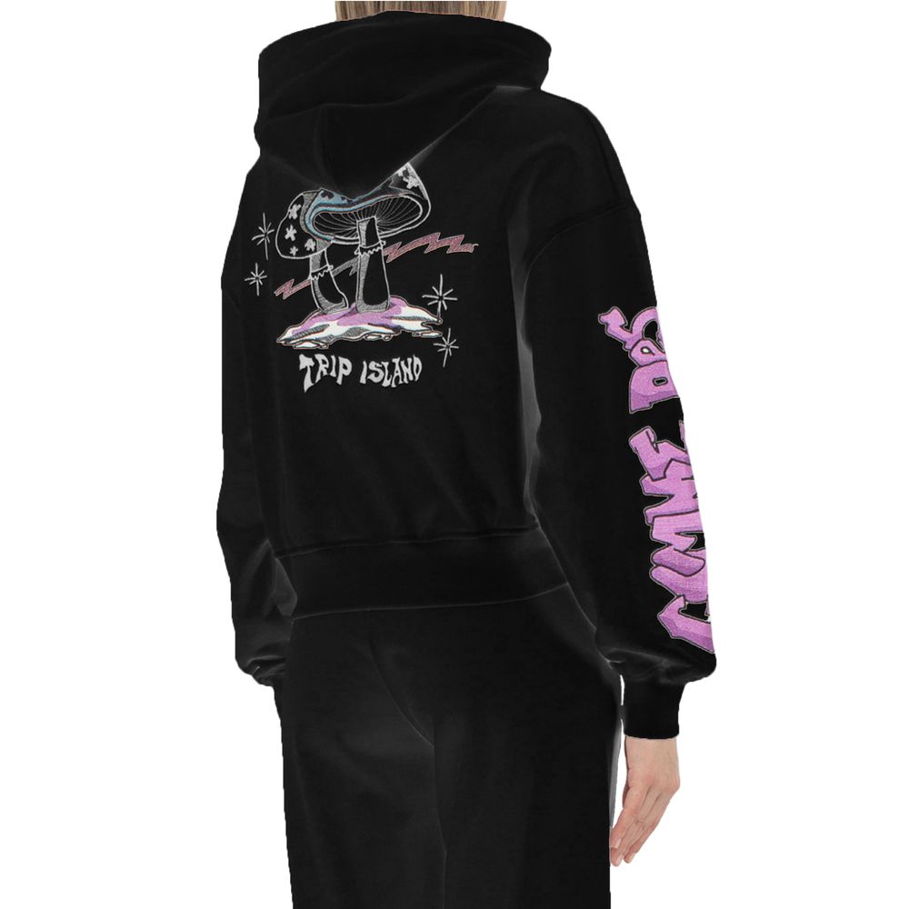 Comme Des Fuckdown – Schwarzer Baumwollpullover