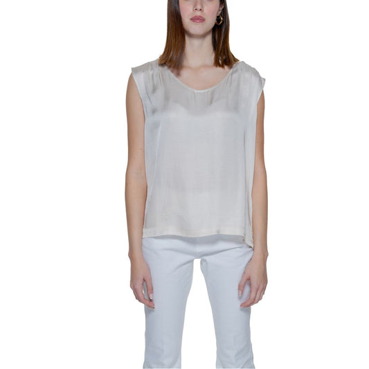 Chemisier en viscose crème Street One