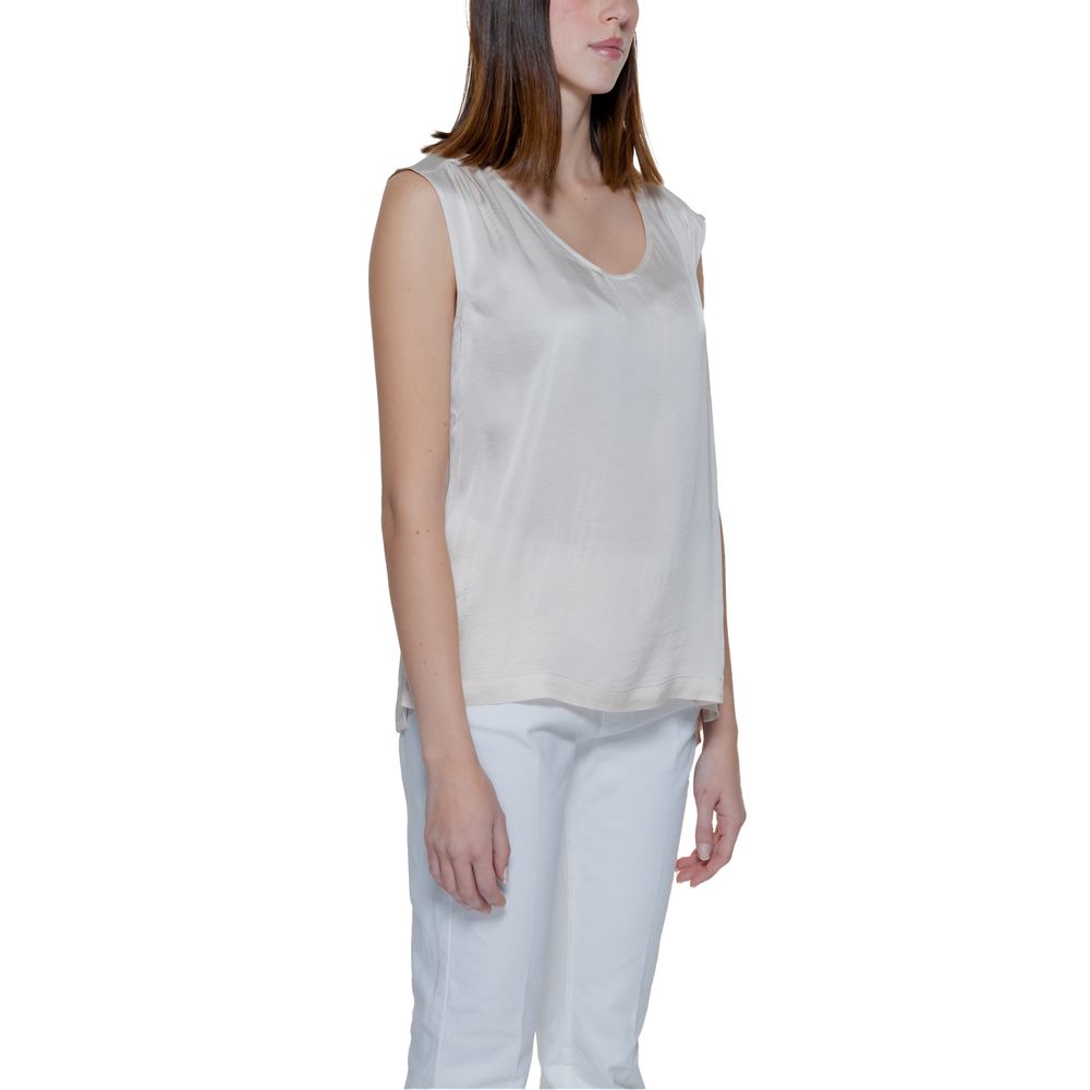 Chemisier en viscose crème Street One