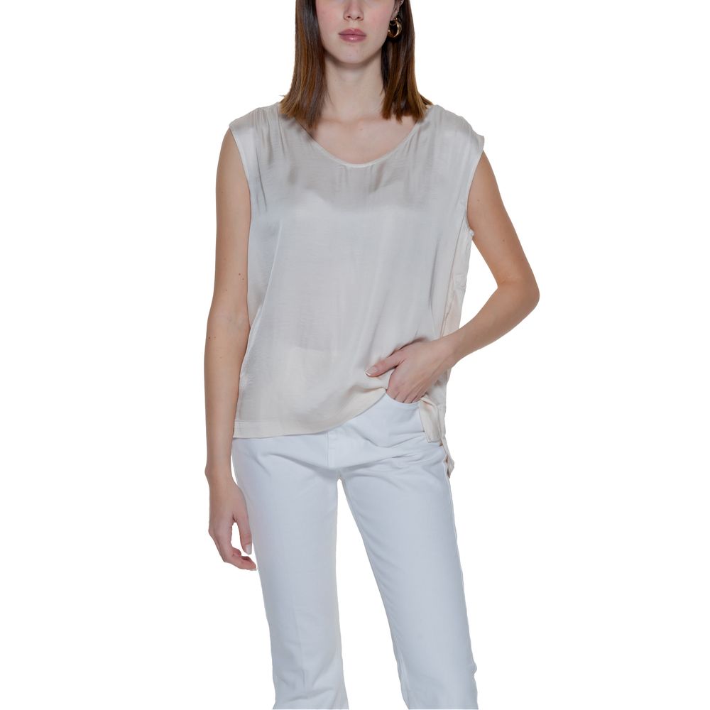 Chemisier en viscose crème Street One