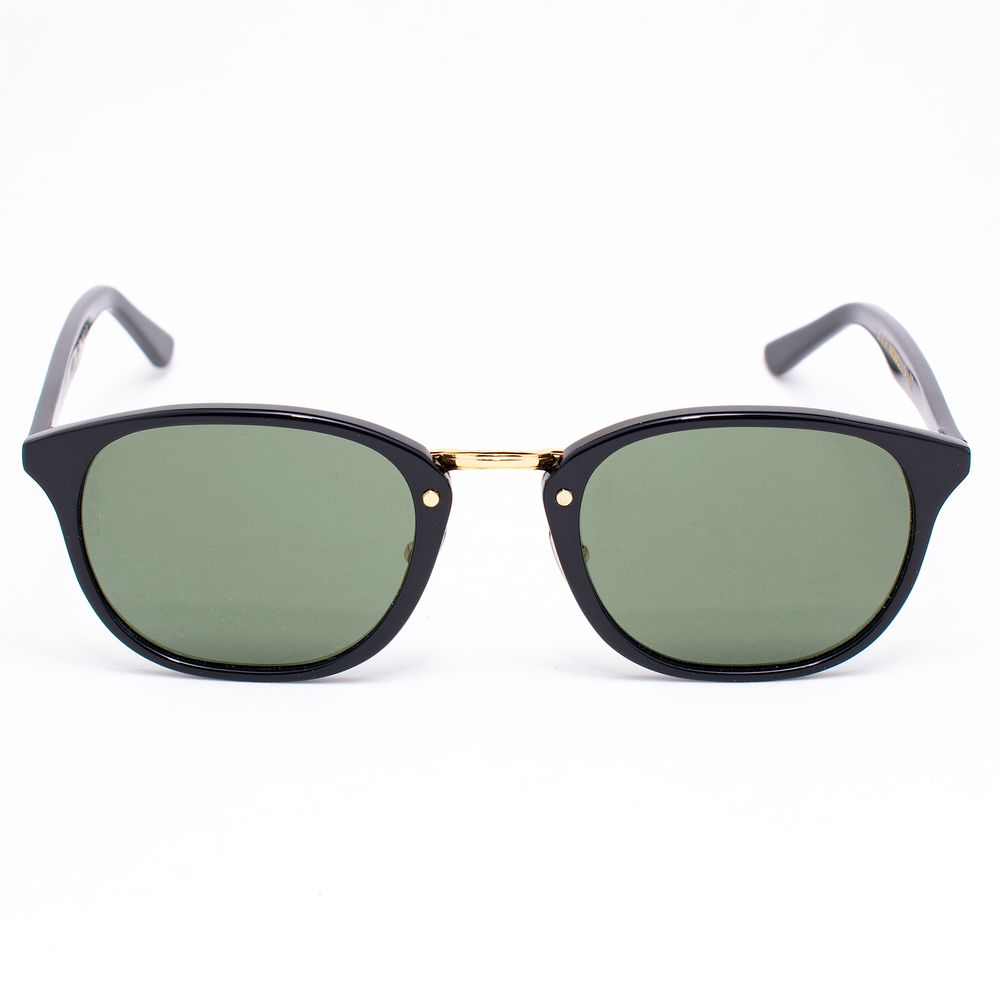 Lunettes de soleil en acétate noir LGR
