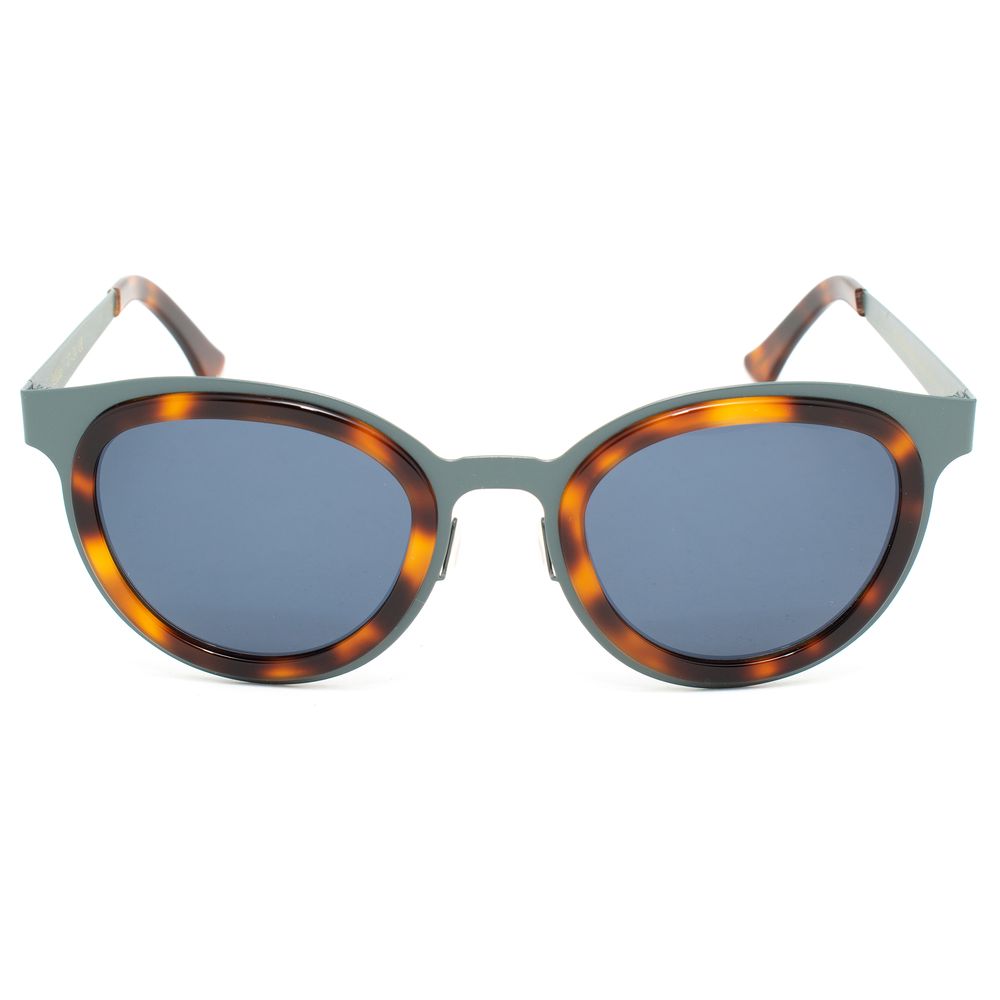 Lunettes de soleil LGR en acier inoxydable bleu