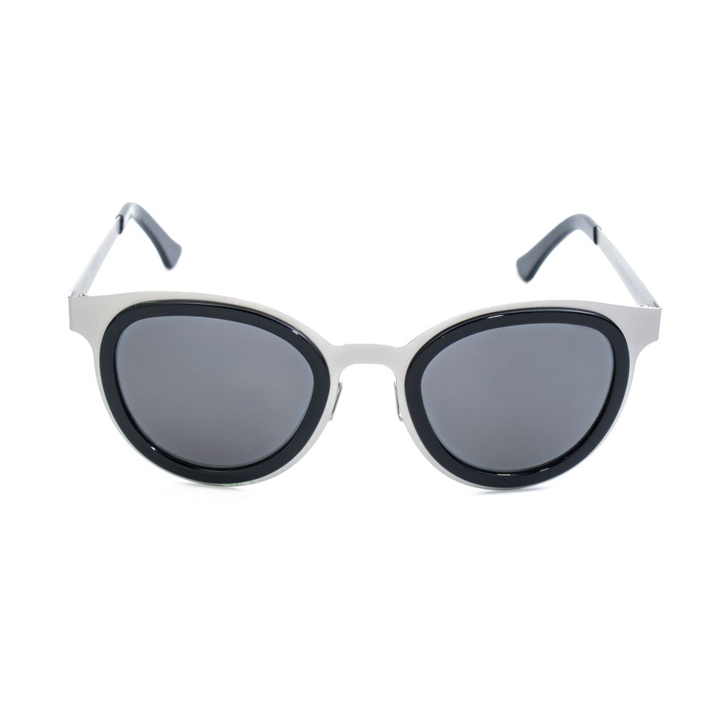 Lunettes de soleil LGR en acier inoxydable gris