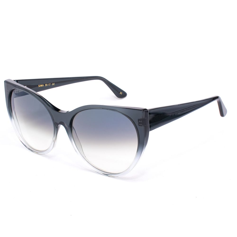 Lunettes de soleil en acétate noir LGR