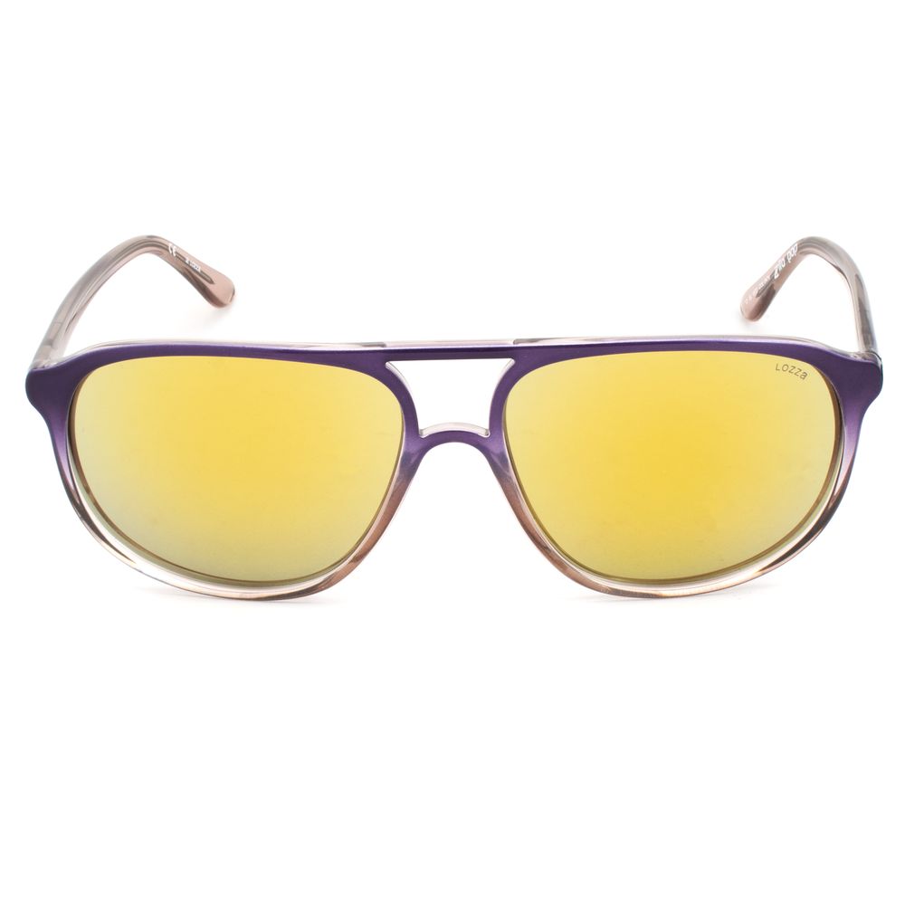 Lunettes de soleil injectées violettes Lozza