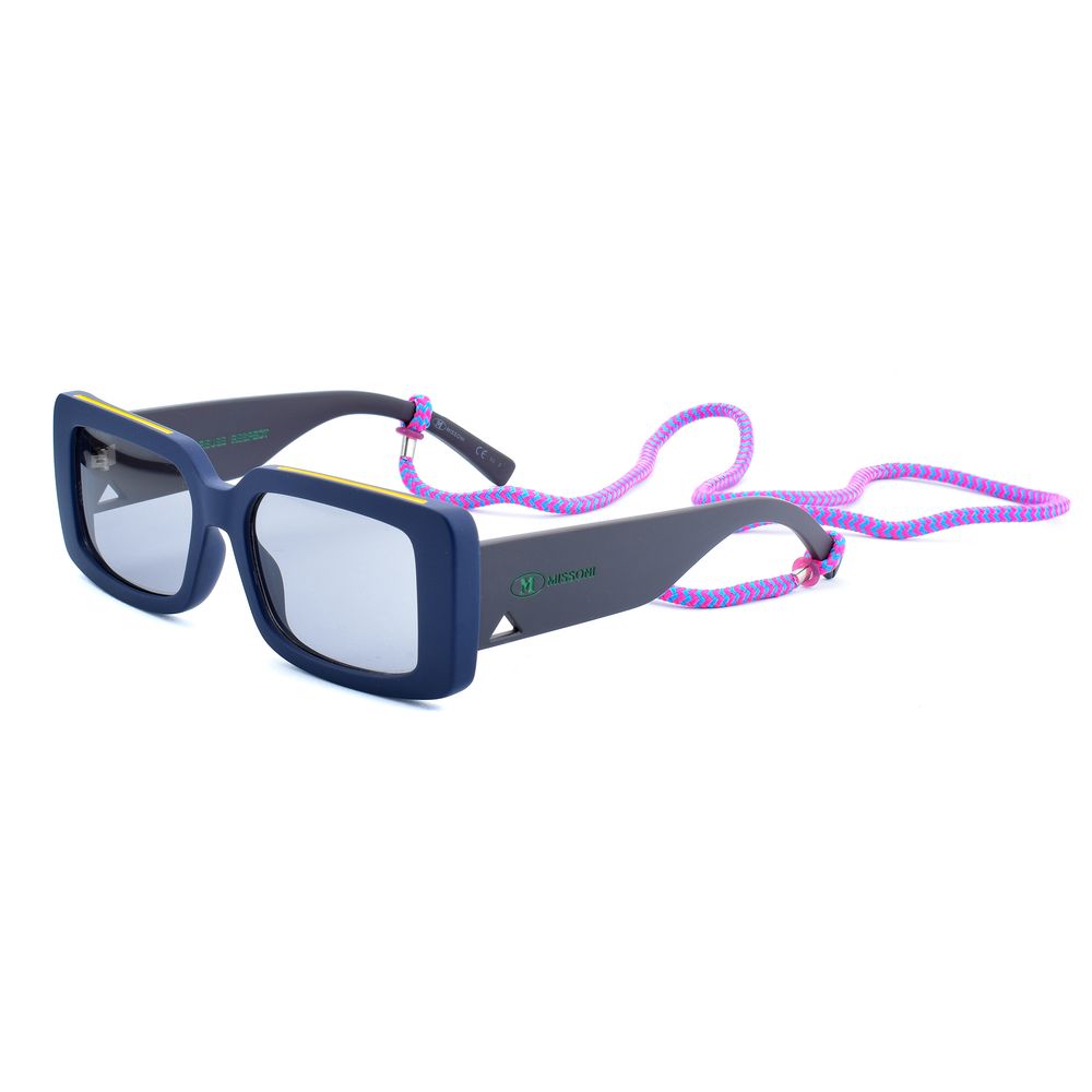 M Missoni Blaue Harzsonnenbrille