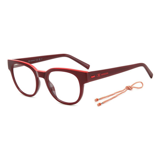Montures en résine rouge M Missoni