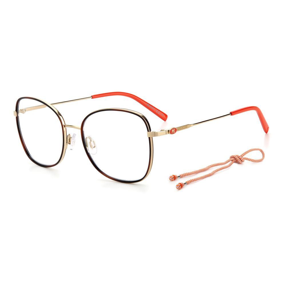 M Missoni Goldmetallrahmen